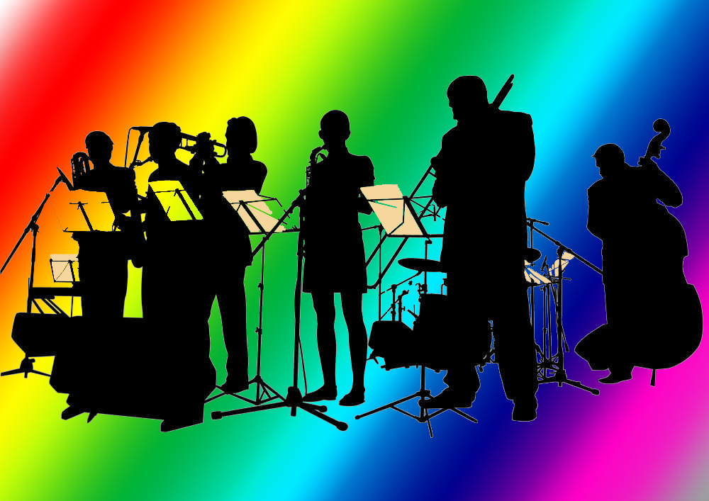 jazz-band-silhouette-